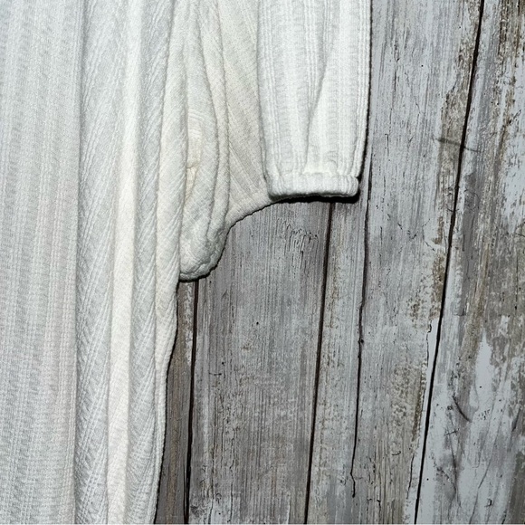 Loft White Knit Blouse - Picture 2 of 4